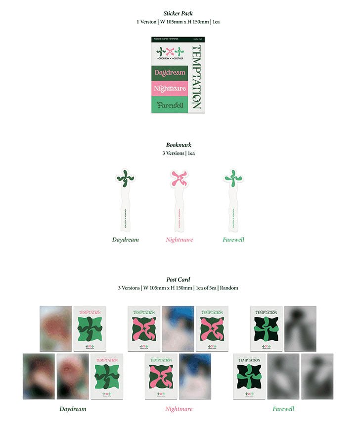 TXT - The Name Chapter : TEMPTATION (5th Mini-Album) – SeoulMate