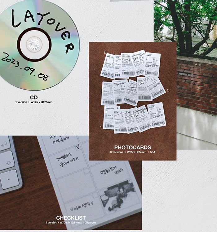 V Album - Layover (Random Ver.) CD